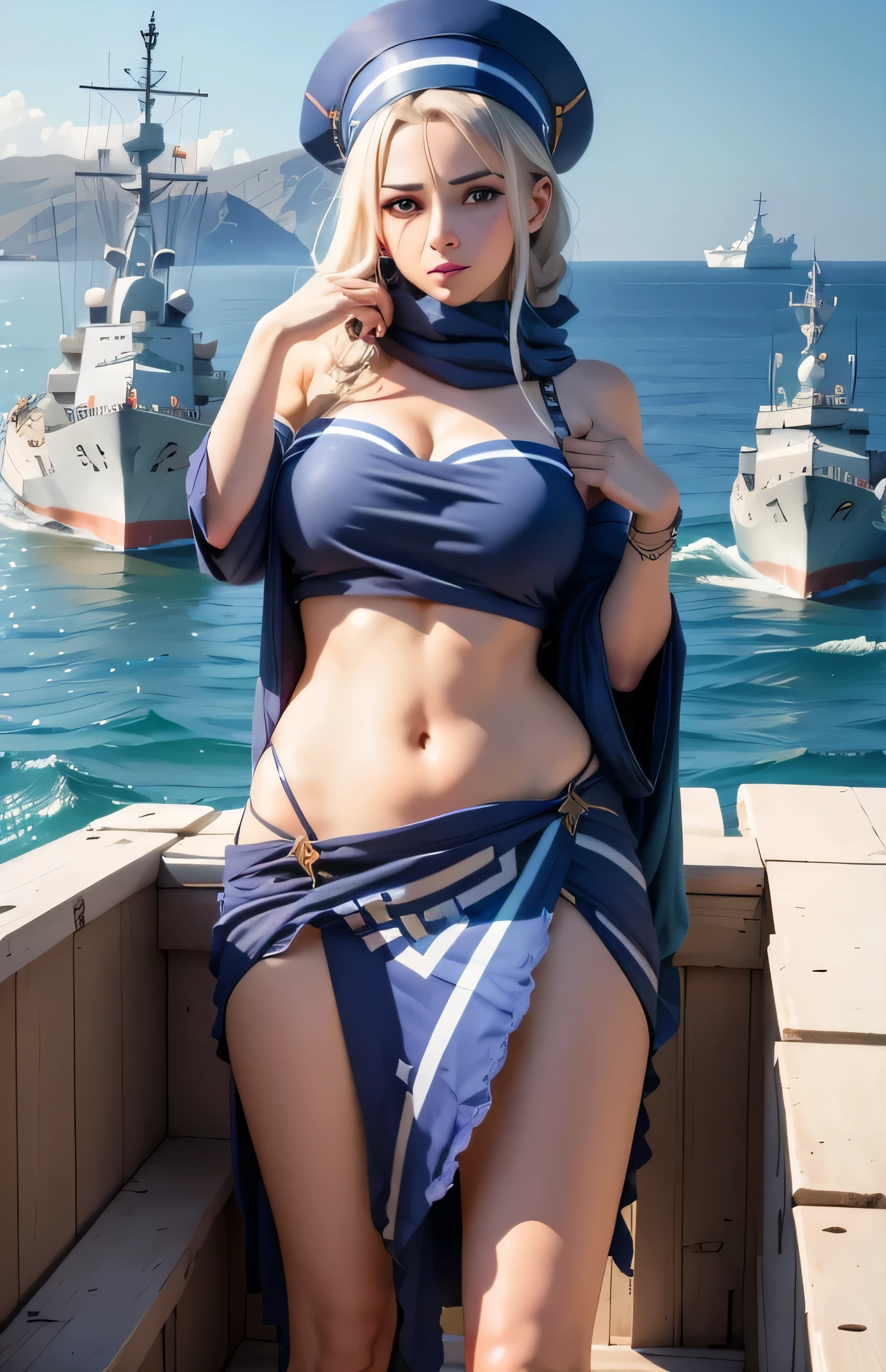 Greek warships
