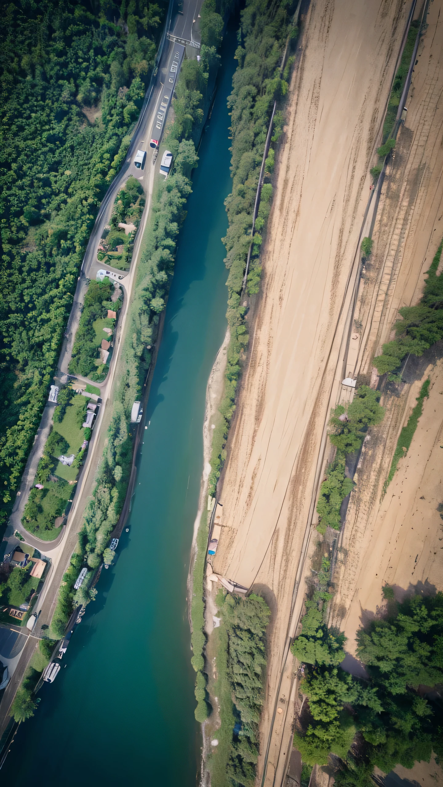 Highest image quality,drone photography,Majestic river
