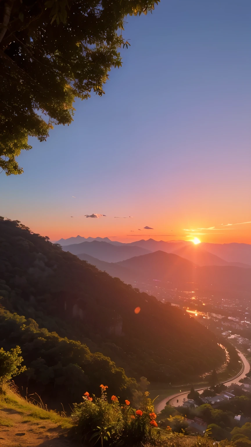 A mais alta qualidade de imagem,Fantasia,penhasco,Sunset