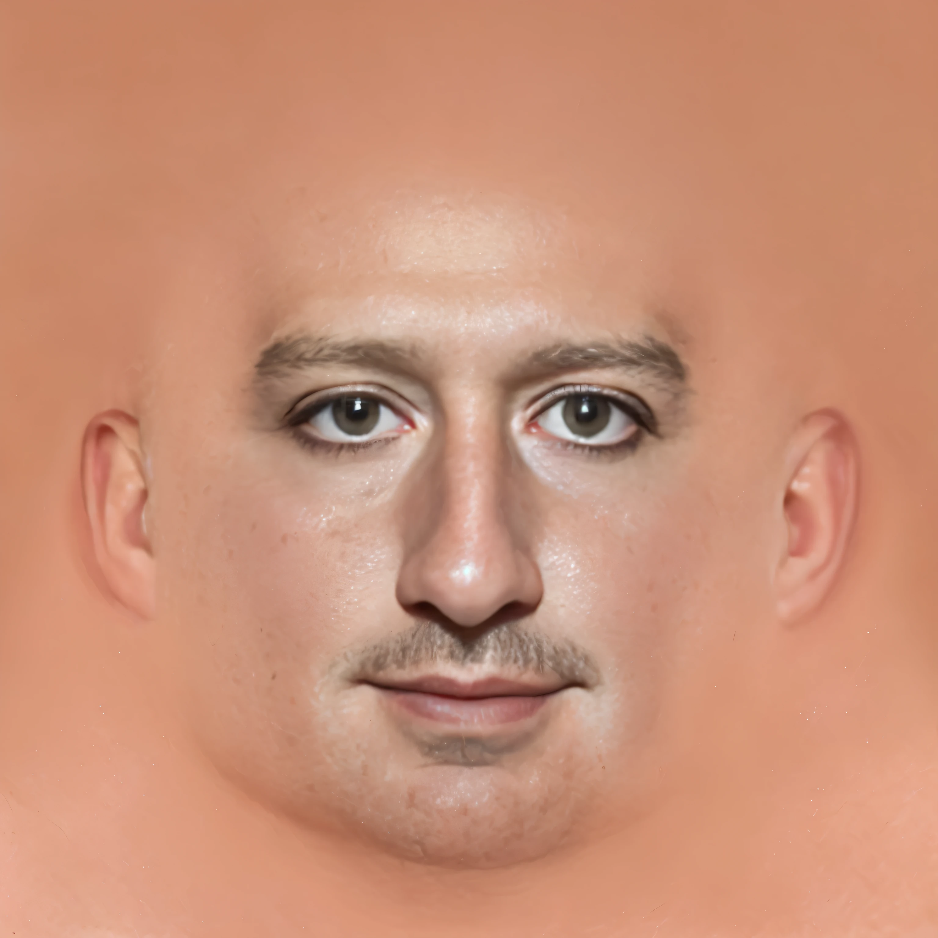 there is a man with a bald head and a bald head, portrait of a man, realistic face and skin, ultra realistic