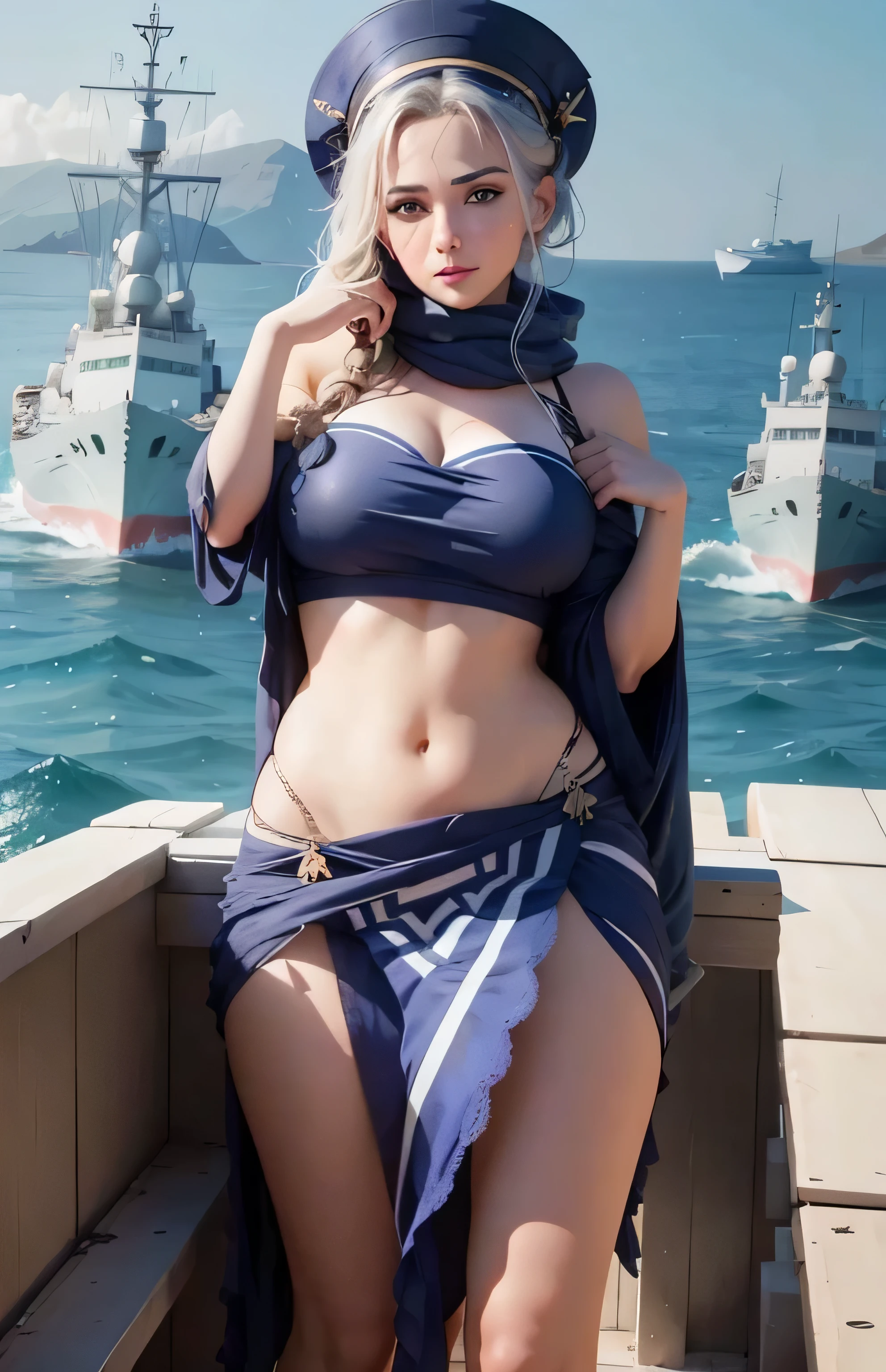 Greek warships