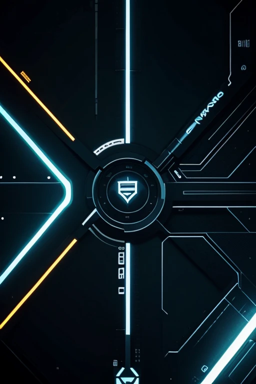 I want a simple banner with a technological connections theme