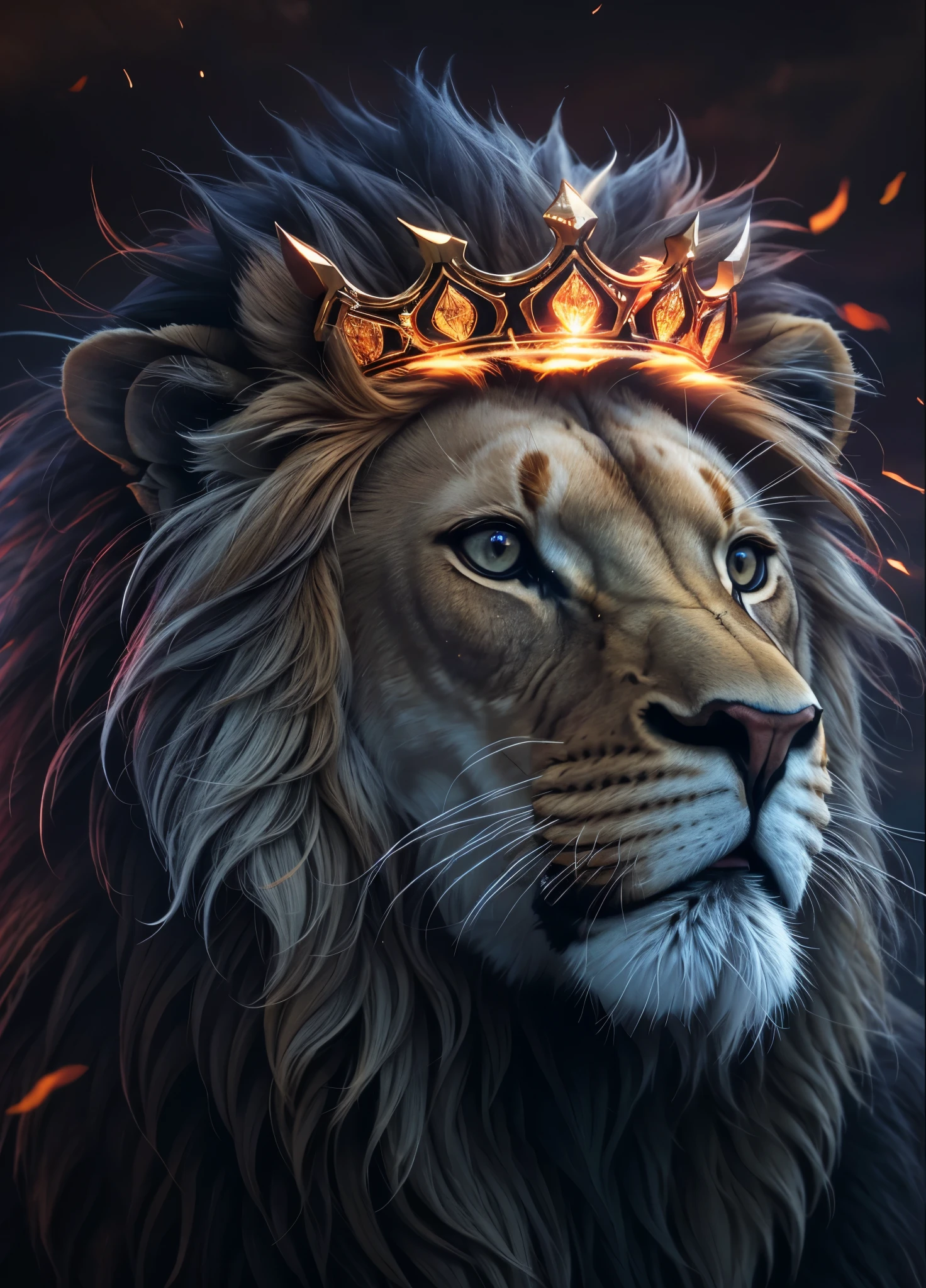 Lion, Divine Lion, naturais, Natureza, Natureza, Linda, Rendering, fotorrealista, UltraHigh definition, 4K, texturasdetalhadas, thunder, sombras detalhadas, cores detalhadas, por do sol, sol se pondo, Sunset, Natureza Linda, Grande Divino, por do sol, contraste detalhado, Contraste realista, high resolution, cores detalhadas, fogo, eletricidade, divina criatura, 8k, realista detalhado, 16k, 8k, High definition, contraste detalhado, Contraste realista, high resolution, cores detalhadas, fogo, eletricidade, divina criatura, 8k, realista detalhado, elegante,