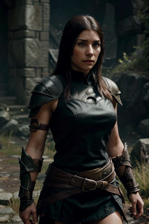 skyrim female warrior