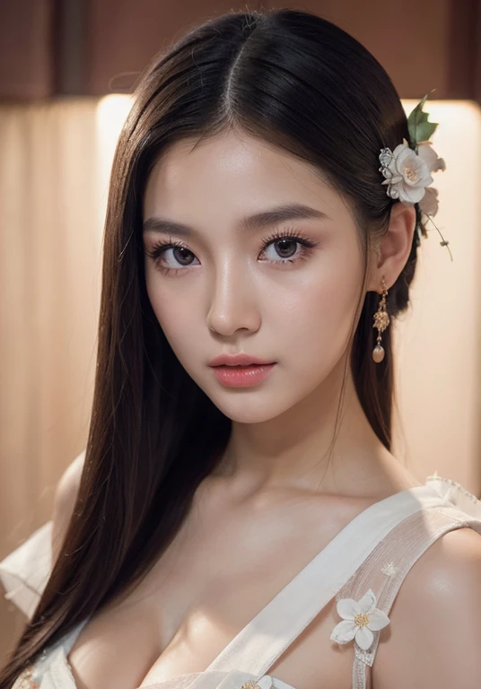 1girl, ((very transparent) Hanfu qipao), (erotic_), ((focuss closeup face)), pretty young (Russian) (Asian) (masterpiece), top Chinese model, (aphrodite goddess), (beauty breast), very best quality detailed face:1.5, privium room, (8k HD graphic, (soft and chill light), best quality detailed ultra highres:1.2 dynamic lighting, artstation, winner photography, volumemetricslighting),