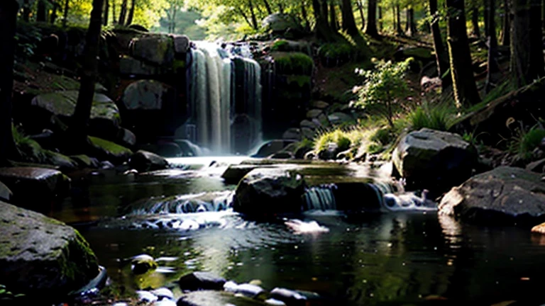 3D NATURE IMAGE WITH VIDEO AND EFFECTS