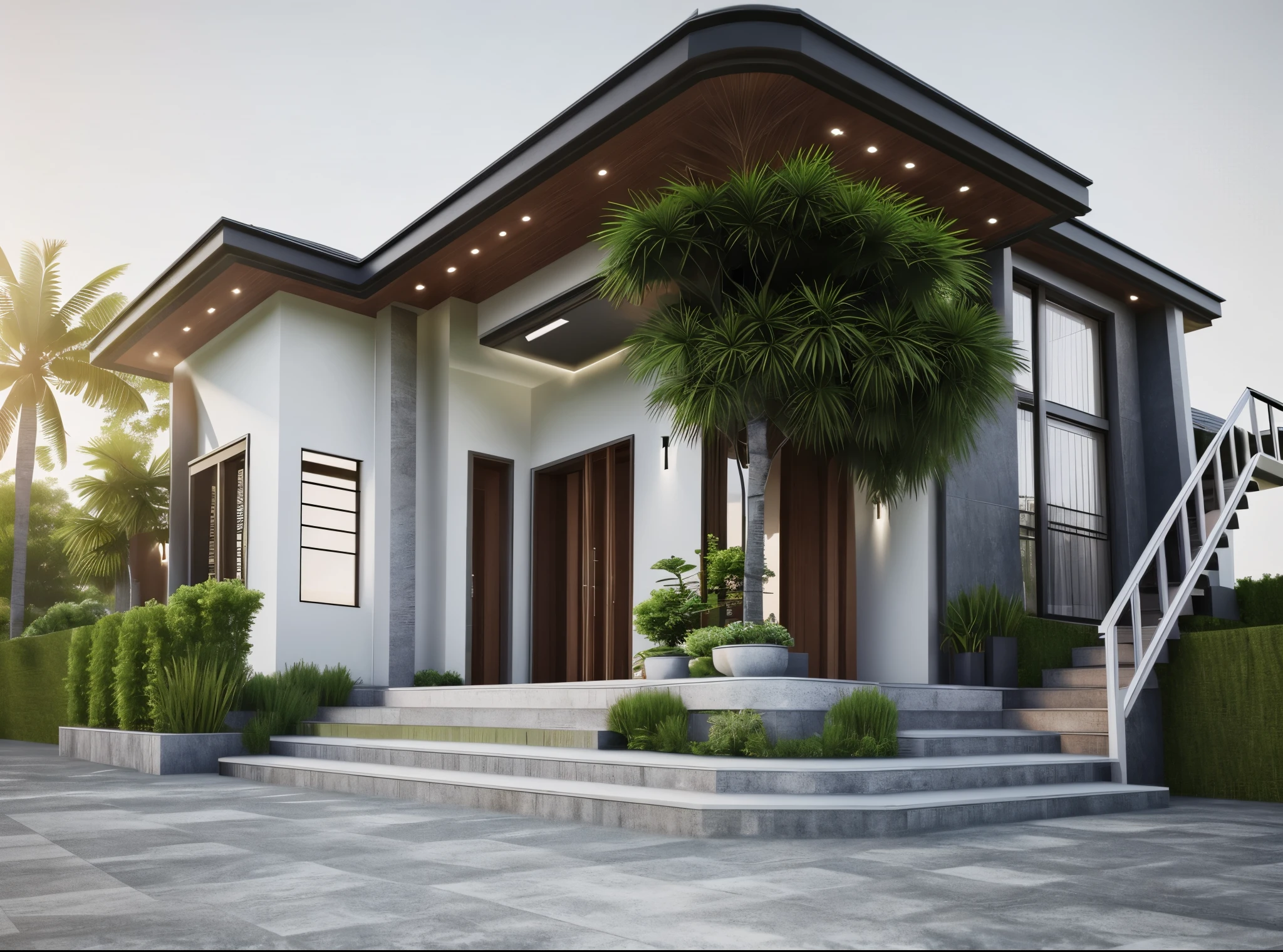 (masterpiece, best quality:1.2), 1villa, a rendering of a modern house with a lot of windows, architectural visualization, residential, architectural rendering, high quality rendering, wide angle exterior 2022, overall architectural design, rich house, 8k vray render, concept house, very realistic render, exterior design, precise architectural rendering, highly detailed architecture, gang house, quality rendering, ”ultra realistic