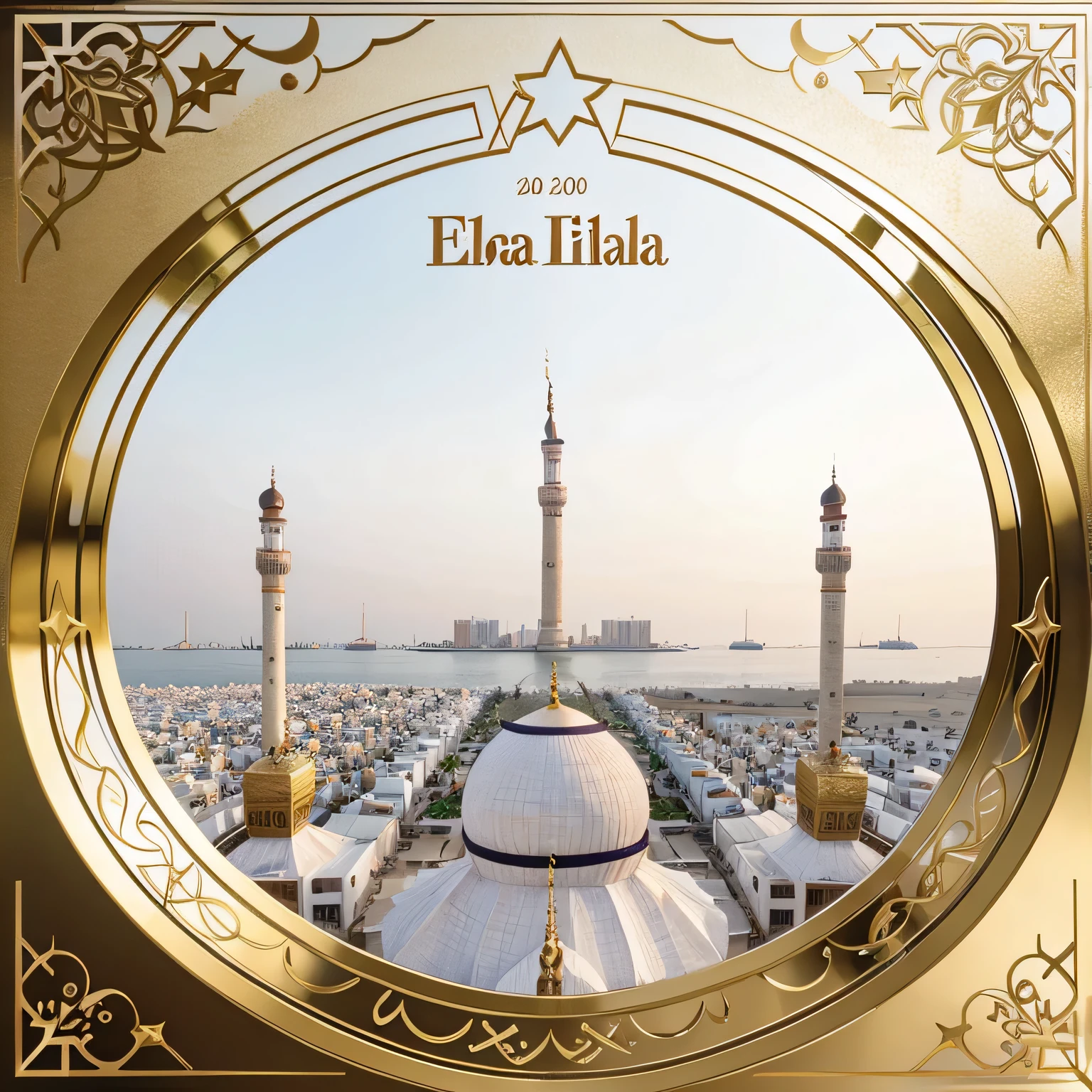 Eid al-Fitr greeting template