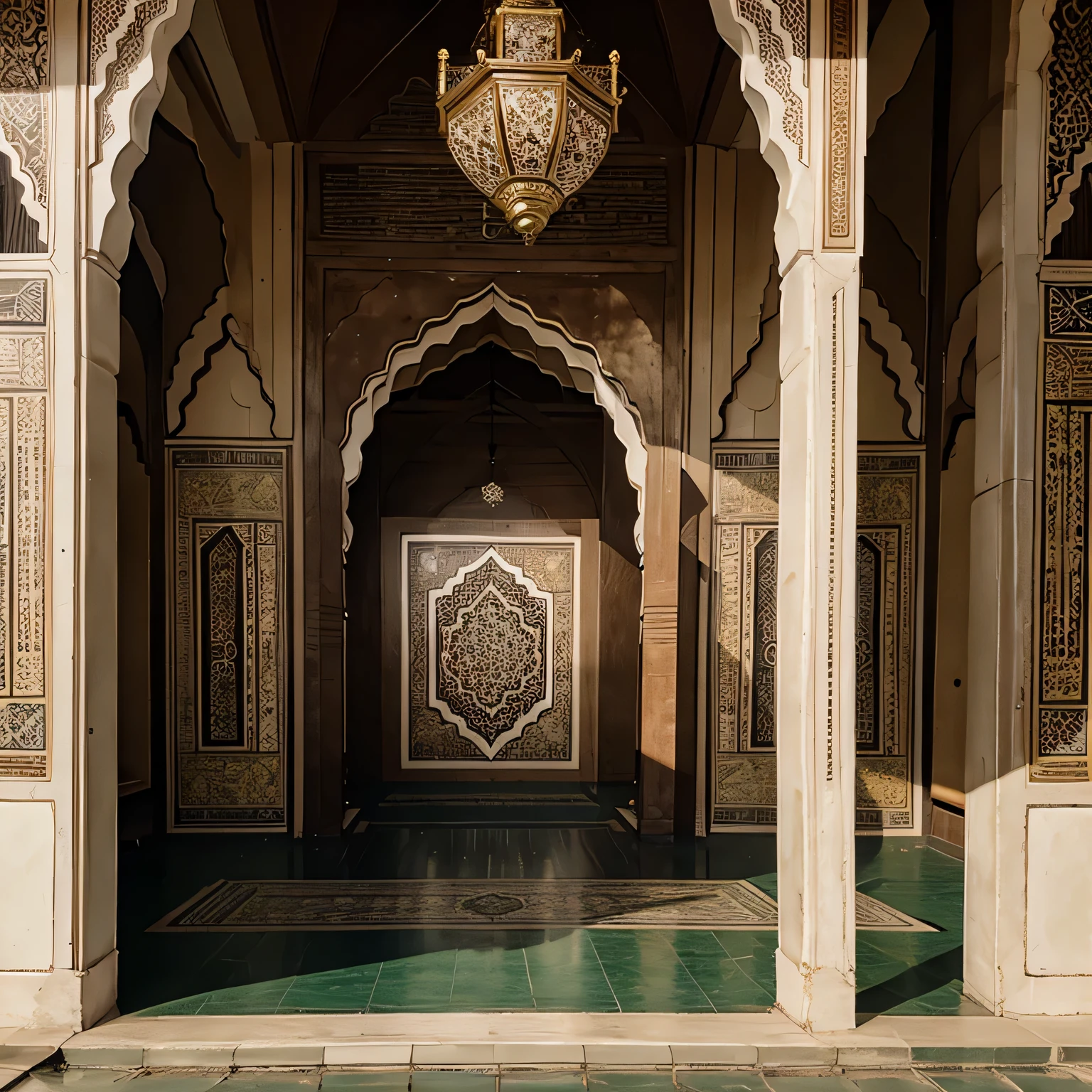 Eid Mubarak template brosur