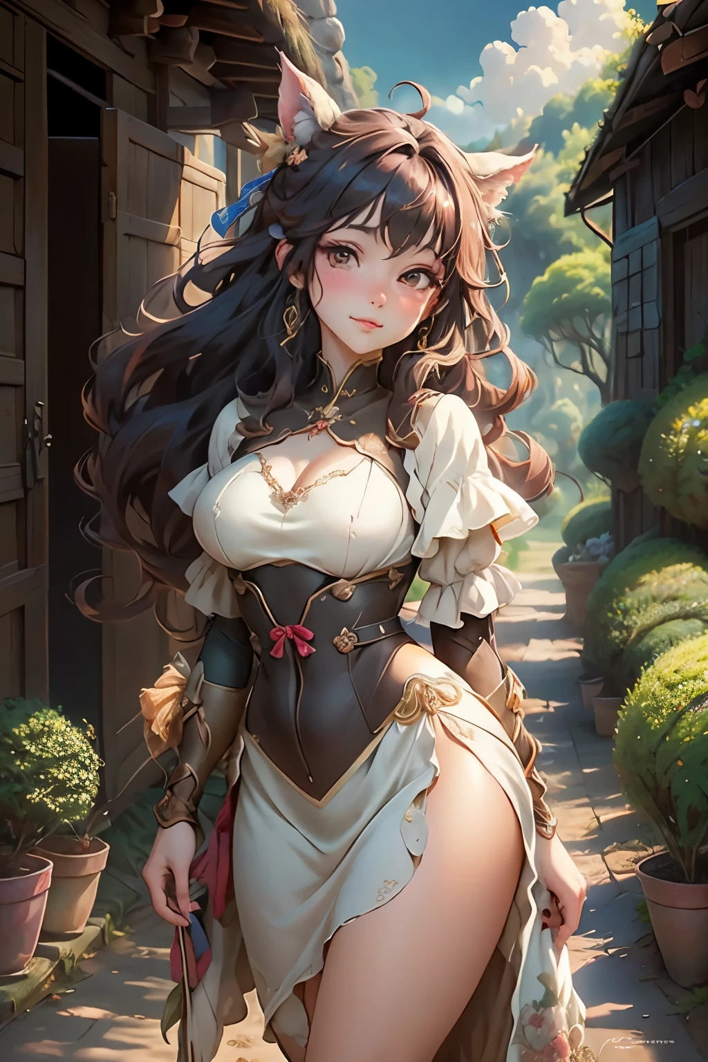 ((Highest quality)),(Ultra-high resolution),(Super detailed),(Detailed Description),((The best CG)),(masterpiece),Highly detailed art,(Art with precise detail:1.5),