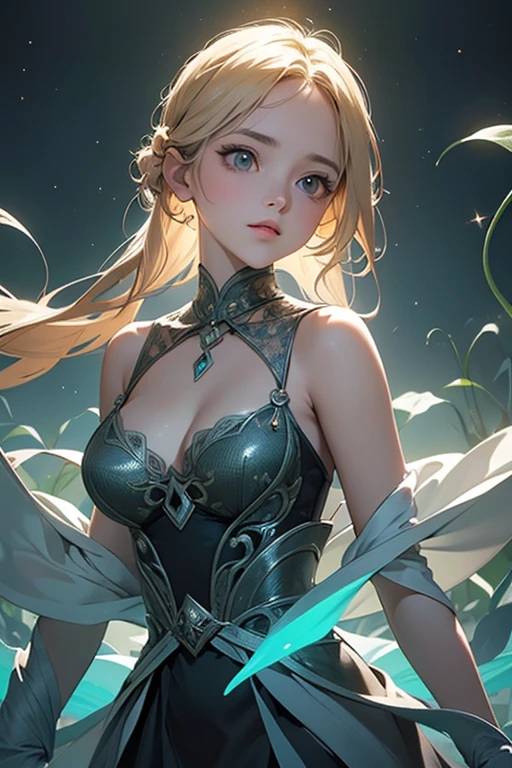 (masterpiece, best quality), (1mechanical girl), mechanical arms, upper body, ultra detailed, highly detailed, cinematic lighting, intricate details, colorful butterflies, (flowers growing on the mechanical body), (vines connecting to body), (detailed damaged cape), mecha, robot, detailed shiny armor, (warm light), (specular light:1.2), (flower field background:1.4), (glowing runes),Detailed eyes