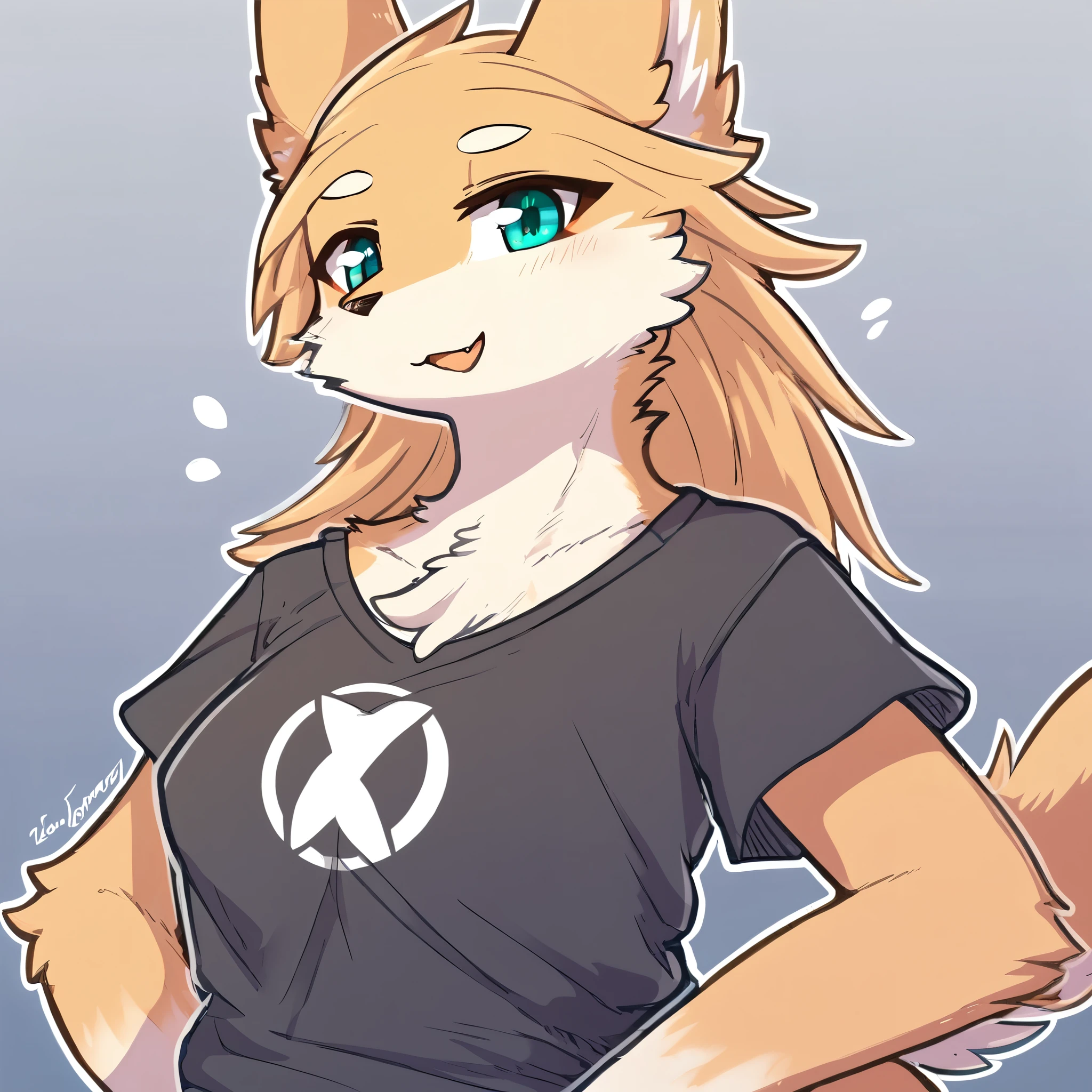 top quality, best quality, rzminjourney, vector-art, High-quality illustrations, masterpiece)(kemono, furry anthro)logo mark, round, T-shirt design,