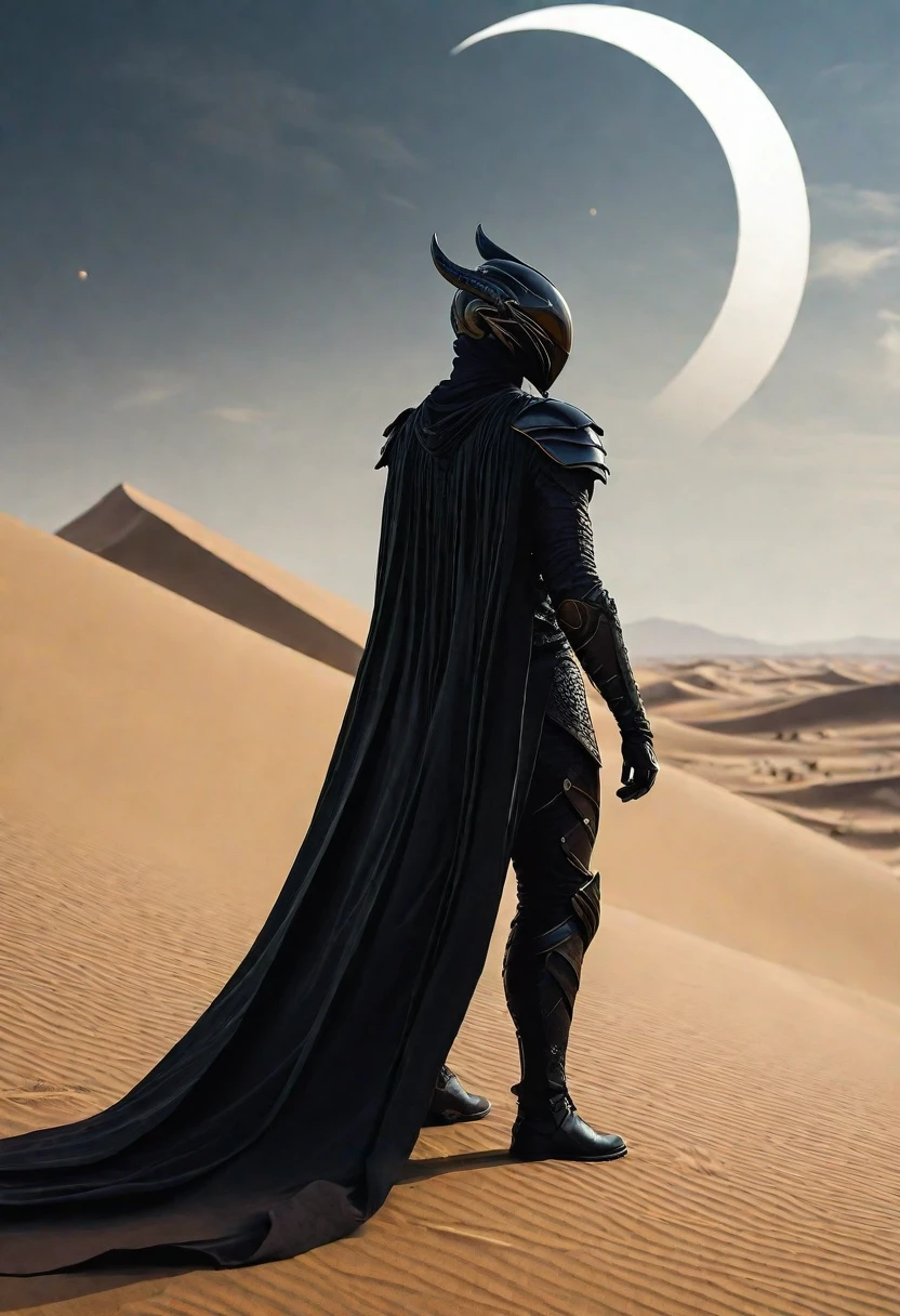 Eclipse, cyber noir, dynamic pose, minimalist design, dune-inspired, --ar 9:16 --stylize 250 digital art, dragons, enchanting landscapes, fantasy, magical creatures, mythical beings, v 6
