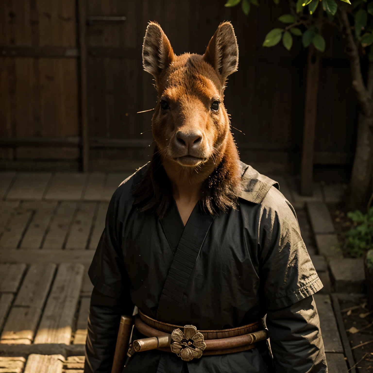 Capivara samurai