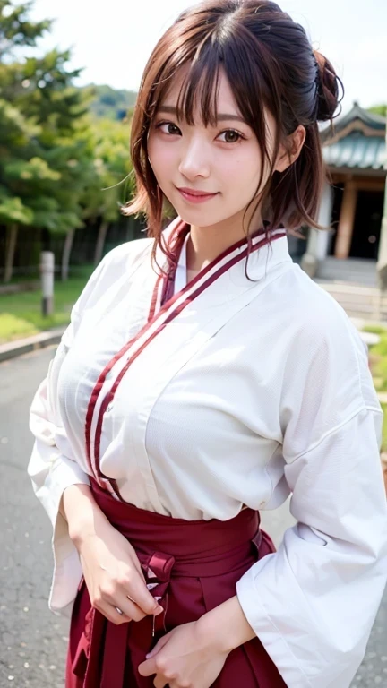 Make the red part of the haori white