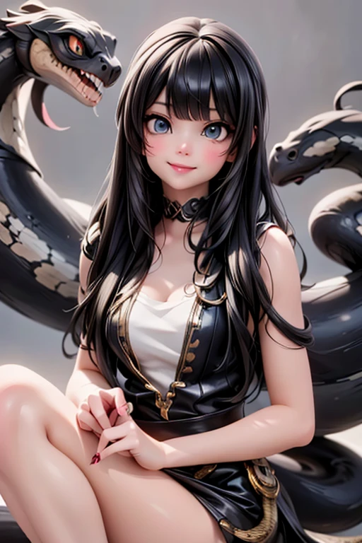 a beautiful snakegirl