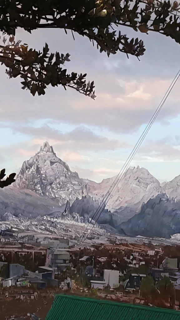 Astonishing panorama of end times. Enemy sattellites approach for invasion