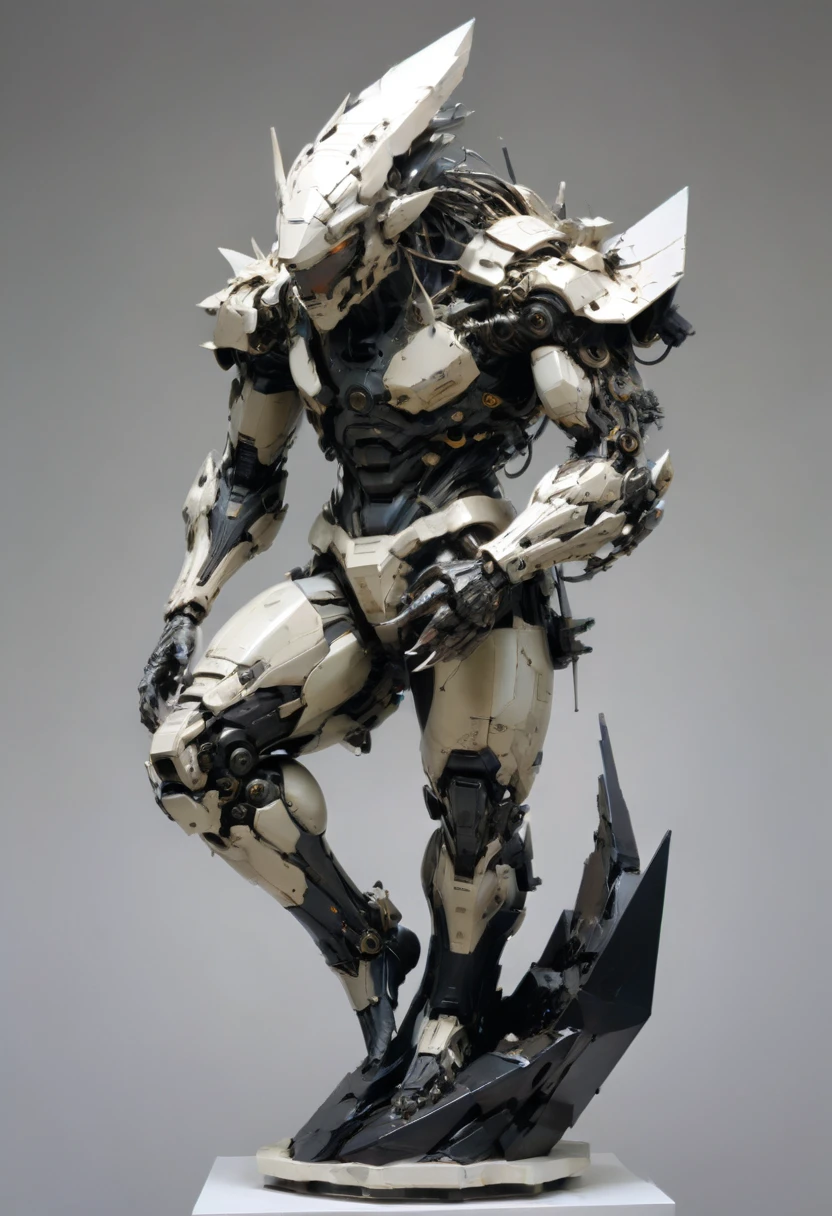 Giant Geometric Shape sculpture, by Yoji Shinkawa, (masterpiece, best quality, perfect composition, very aesthetic, absurdres, ultra-detailed, intricate details, Professional, official art, Representative work:1.3)