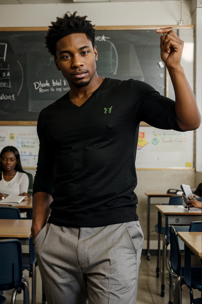 A wicked Black male teacher