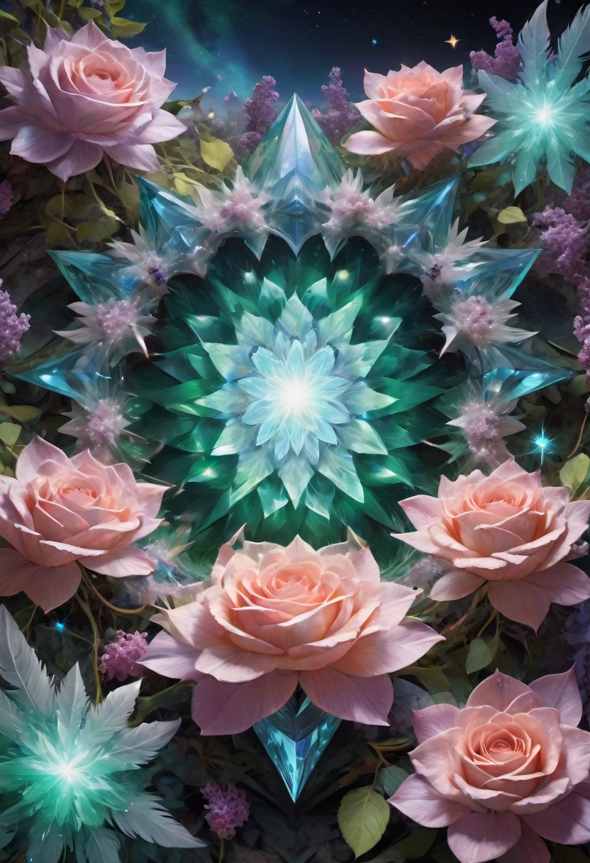 giant geometric shape, mandala sacral geometry made of LILACS flowers petals, hypnotizing, stars, golden ratioin the middle of picture, flying above the on the landscape made of fractal crystals Swarovski, glowing tesselations, centered, sharp focus, perfect composition, dynamic, shining glowing ,blue,white,coral pink, pink, tiffany blue, stars swirling, windy, sparkles swirling, green,pastel, cloudy, fantastic adventure,high quality 16k resolution, gothic (luminism photography:1.7) aurora light, with a long long glowing roses, feathers and tiny bells, t quartz, shining, mosaic, glitter, made on Nikon, sharp focus, perfect quality, high resolution, long shot, 16k resolution, masterpiece, breathtaking, strict details, meticulously detailed, complementary colors, soft colors
EPIC 3d shading detailed matte painting intricate details, HDR, beautifully shot, hyperrealistic, sharp focus, megapixels, perfect composition, high contrast, cinematic, atmospheric, moody . masterpiece, best quality, very aesthetic, absurdres, otclillsn