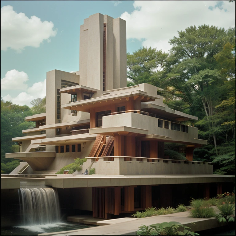 Frank Lloyd Wright’s falling water