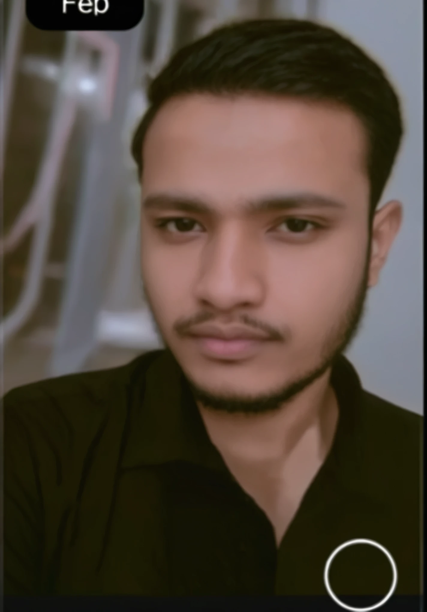 a close up of a man with a black shirt and a black shirt, mohamed chahin, with accurate face, riyahd cassiem, khyzyl saleem, portait photo profile picture, profile photo, around 1 9 , ismail, profile pic, ayan nag, without beard, picture, headshot profile picture, very clear picture