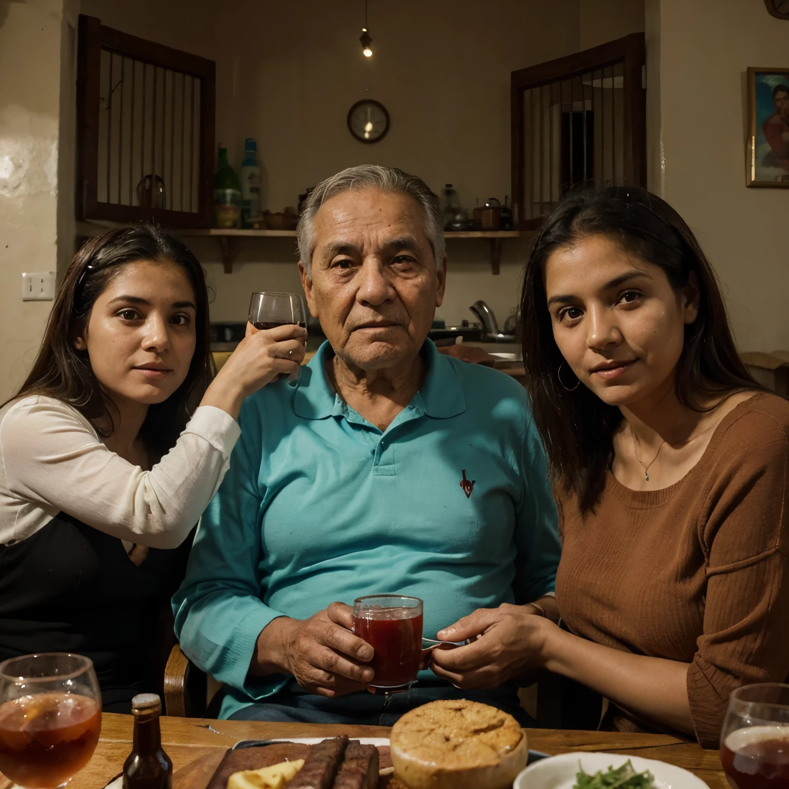 domingo de asado con la familia 
cantando zambas, Drinking the blood of Christ, we know the uncle&#39;s anecdotes from memory, but I enjoy watching him become a  again. The shine in my grandmother&#39;s eyes is a caress to the soul and a relief to my sorrows.