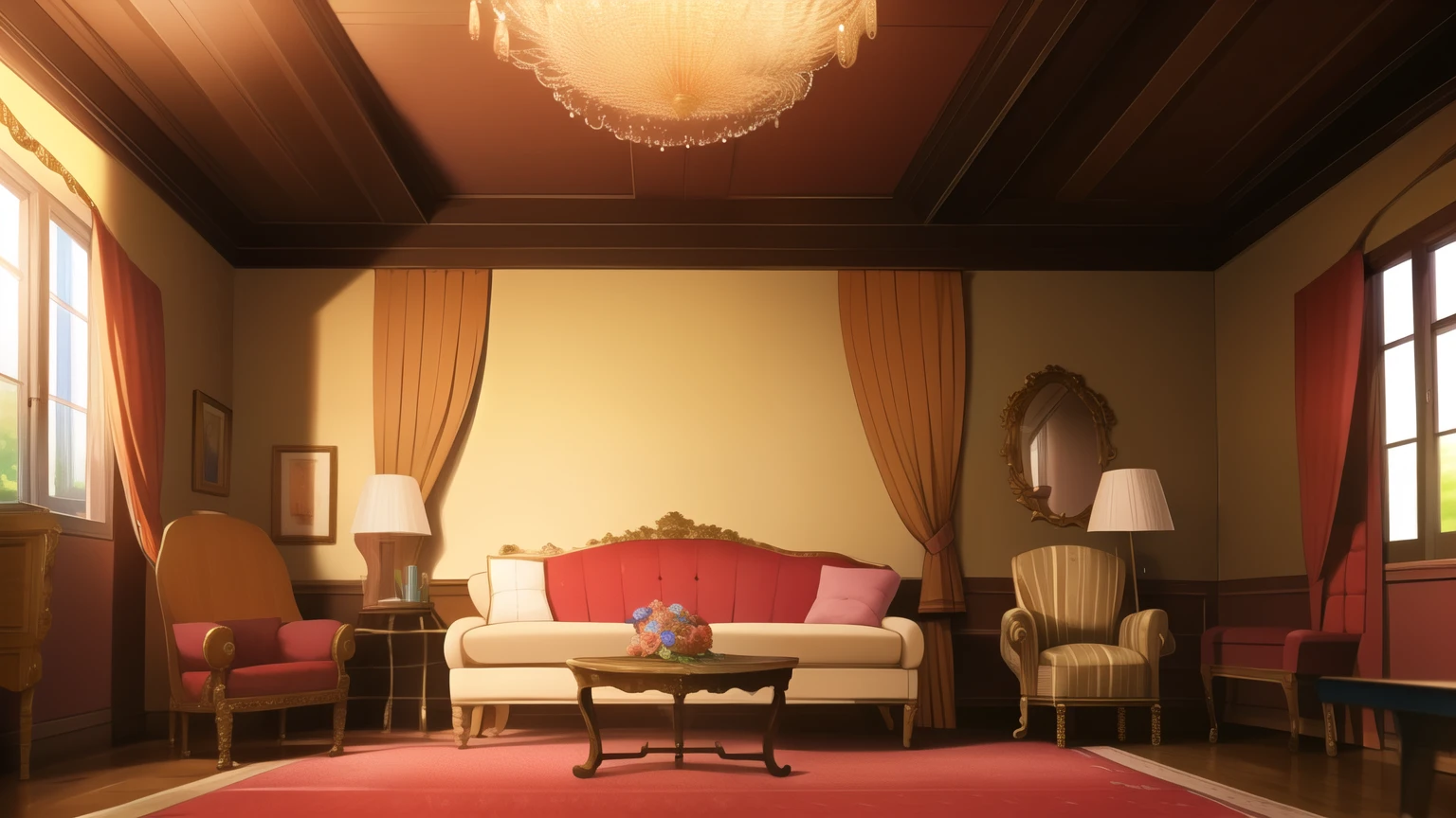 create a room inspired by a circus