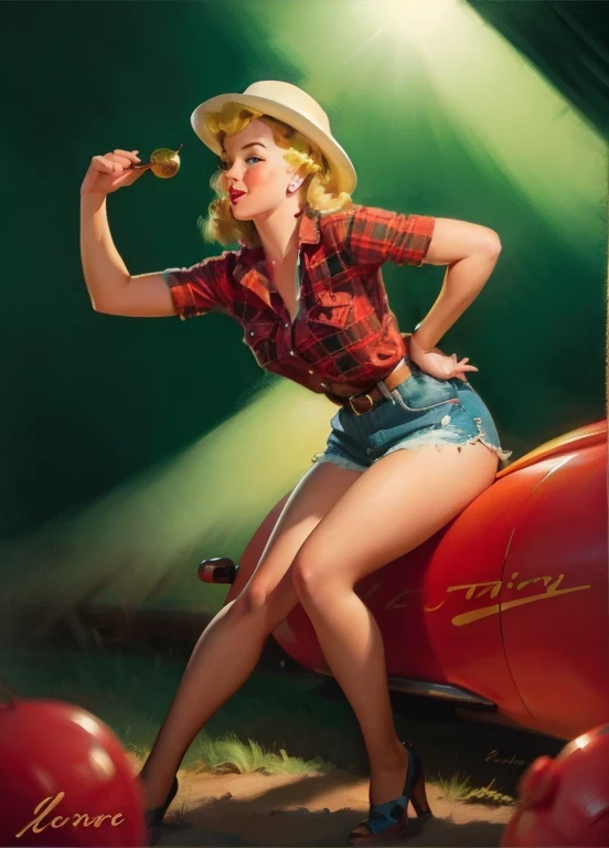 Red flannel shirt