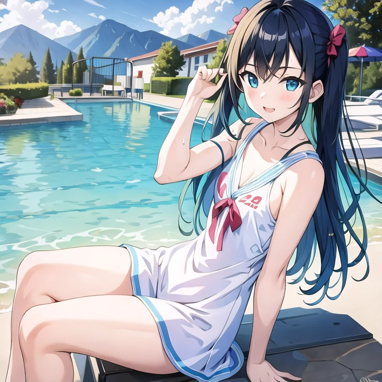 (masterpiece, best quality:1.2), 1girl, solo, small breasts, flat chest,