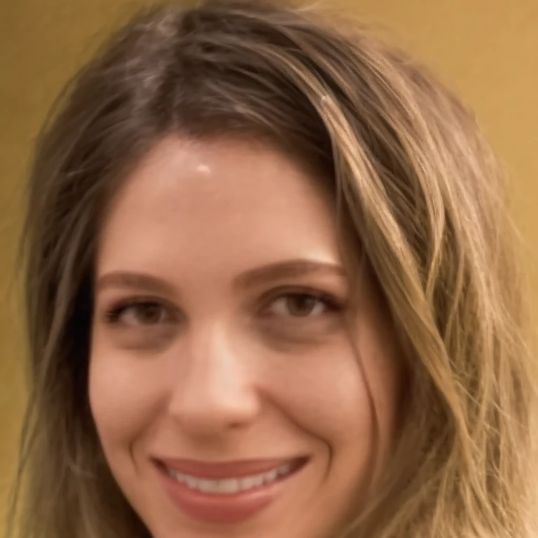 Direct the training to consistently generate images featuring a solitary individual – a young adult female with natural head proportions, as seen in conventional head-and-shoulders portraits. The entirety of the head, neck, and partial shoulders must be included within the frame, avoiding any extreme close-ups that may crop these elements. The resulting image should mimic the finesse of a Hasselblad 500 C/M camera portrait, maintaining a 73:128 aspect ratio. The illumination should be reminiscent of studio lighting, accentuating the subject's facial features without distortion. The background must be unobtrusive and nondescript, ensuring it does not suggest the presence of additional figures.