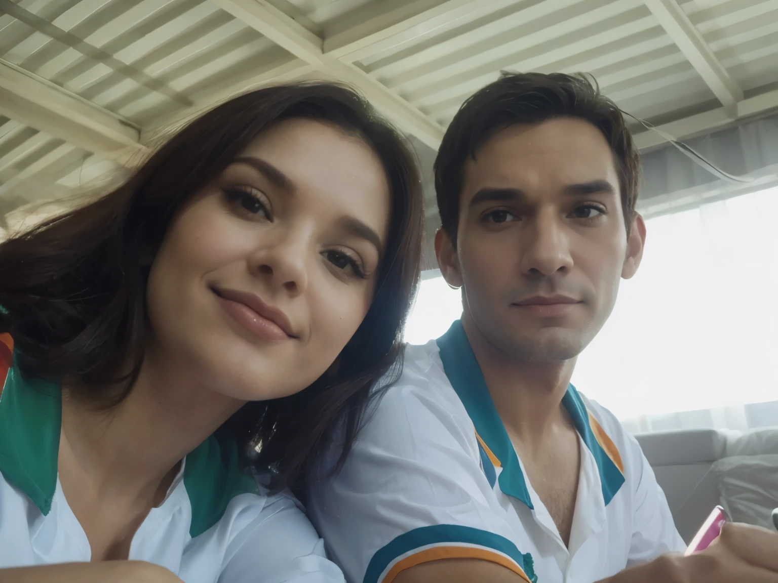 Casal homem e mulher estilo pixar disney pixar cores vibrantes boa qualidade.