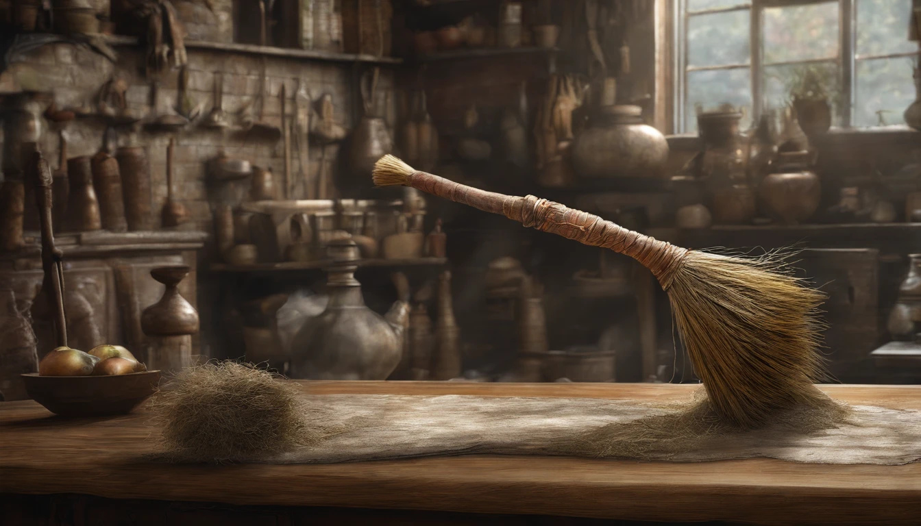 straddling broom、high fantasy