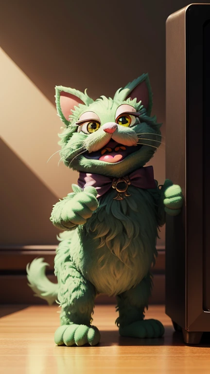 Muppet cat,high detal,play