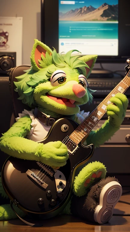 Muppet cat,high detal,play