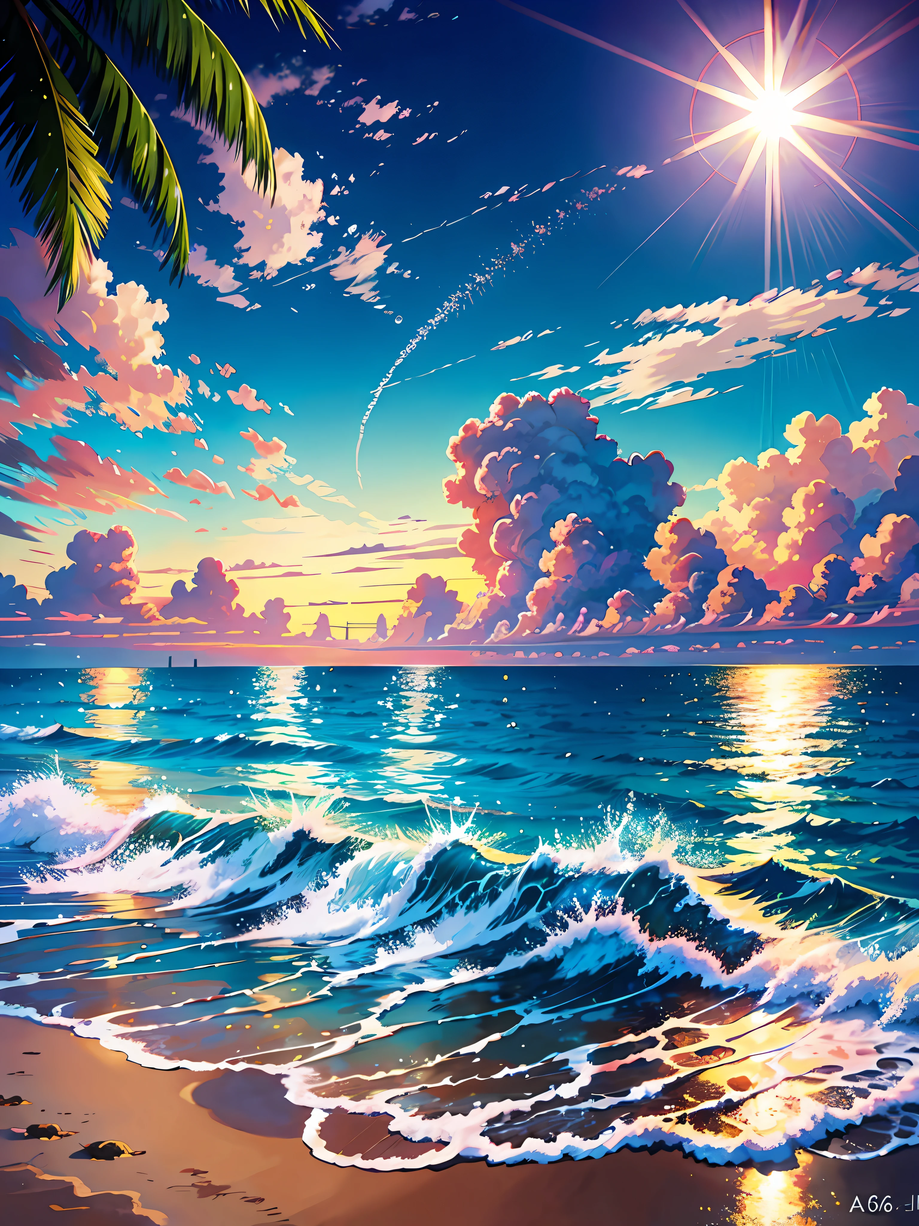 summer, sun, ocean, Beach--v6