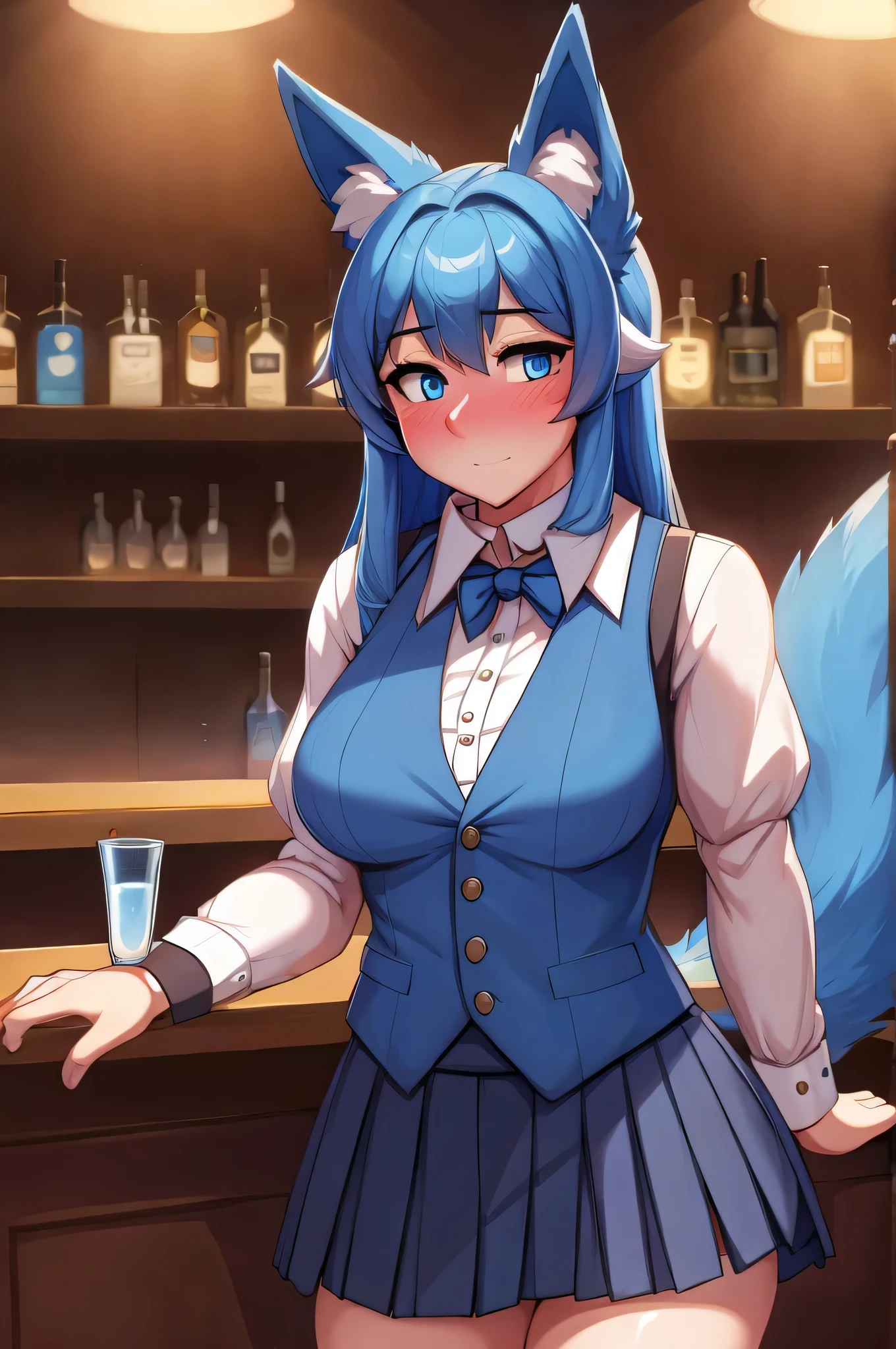 top quality, best quality, High-quality illustrations, masterpiece, super high resolution, detailed background, bartender, bar, cocktail, 6+boys, 6+girls, absurdres(highly detailed beautiful face and eyes)perfect anatomy, expression, good lighting, cinematic shadow(kemono, furry anthro)assorted poses, dynamic angle,