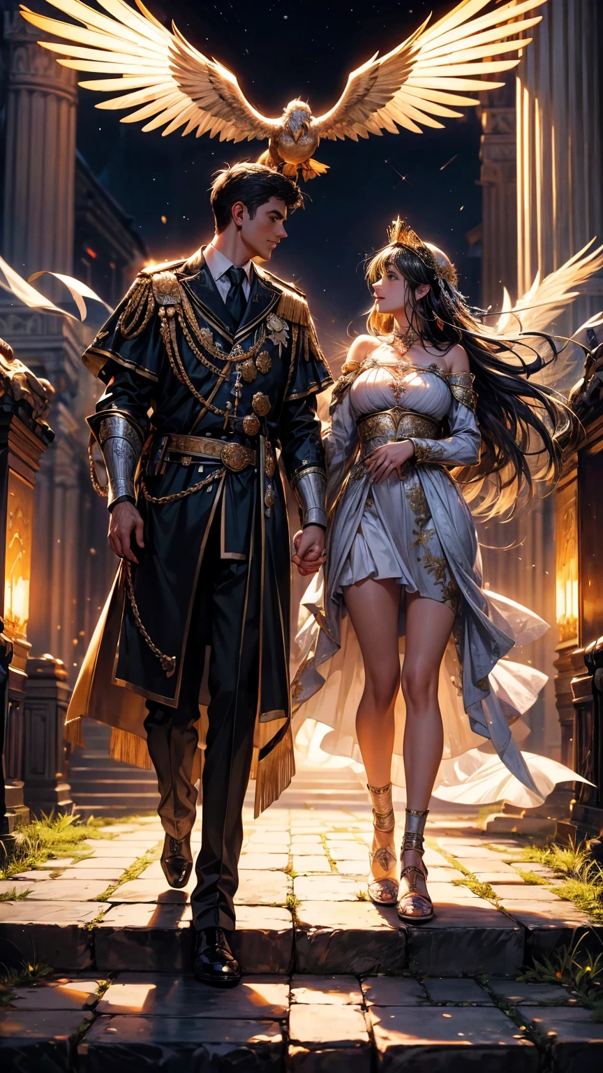 Roman Emperor Constantine the Great. Serdica, beloved by the Roman Emperor Constantine the Great. A happy couple. An eternal bond of love. Mutual affection. Pure love. The refreshing breeze of early summer.“My Rome is Serdica” amor.rome.Magnificent and lyrical. Dramatic. With admiration for Sofia, Bulgaria.epic. symphonic.dramatic ,night view background. urban. Super beautiful. high resolution. high quality. High resolution. digital art.urban. Super beautiful. high resolution. high quality. High resolution. digital art.
