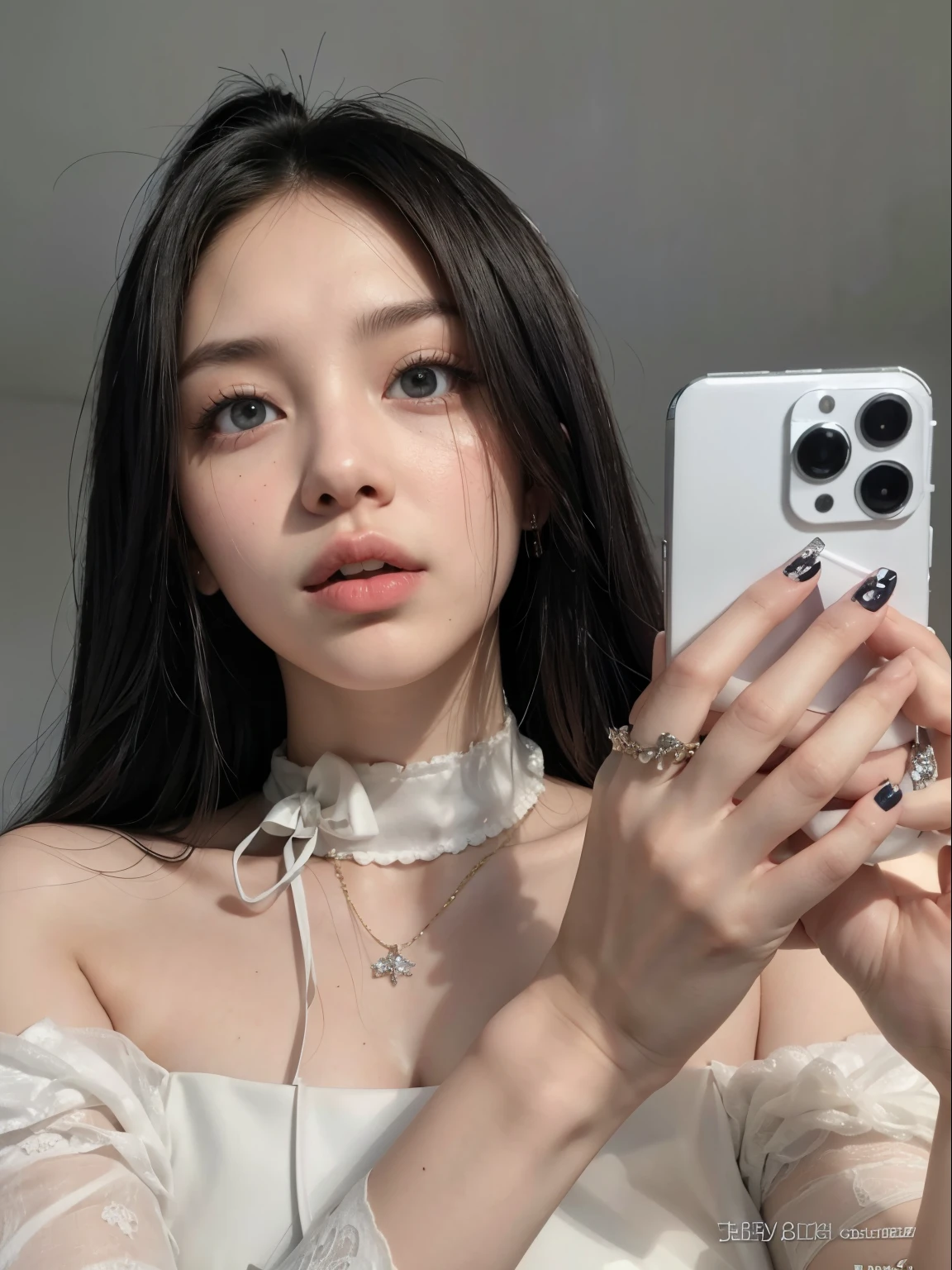 Jennie arranhada com vestido branco segurando um celular, angelawhite, ava max, 2 2 anos, With white bow around the neck , 21 anos, 18 anos, basia tran | |, , angie lobo, sakimichan, Amouranto, cara sexy, Boa , Yelena Belova, 2 3 anos, jennie blackpink