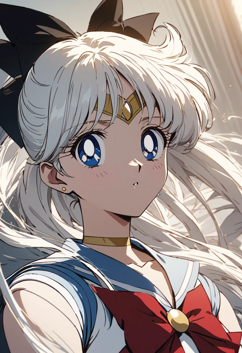 ((black and white line anime art of sailor moon looking at camera:1.6)), black and white line shading:1.5, best possible quality, Ultra resolution, stunning illustration, Best of all, award-winning, like be the best, (( super masterpiece, super detailed, Hyper detailed, 32k