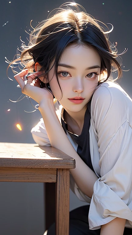 highest quality, table top, (realistic:1.2), 1 girl, detailed face, beautiful eyes, (table top:1.2, highest quality), (finely detailed beautiful eyes: 1.2), (very detailed CG unity 8k wallpaper, table top, highest quality, Super detailed, best shadow), (detailed background), (beautiful detailed face, Dense and beautiful eyes), high contrast, (best illumination, very delicate and beautiful),1 girl,((Colorful paint splatter isolated on transparent background, dulux,)), dynamic angle, beautiful delicate shine, full body, cowboy shot, gray hair, purple eyes, highest quality, table top, (realistic:1.2), Lotus flower, fiery, In the night sky, full of stars, very detailed, ultra high resolution, super high quality,