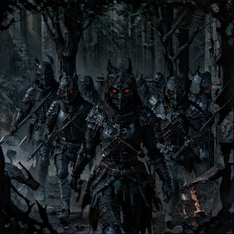 army of possessed black knights