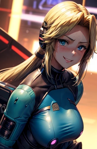 8K(((((Cute anime style face,(Good depiction of the face,beautiful woman),(clumsy smile),face is red,beautiful woman,shyly,greenish blue eyes,cyber punk,Focus on people))))) ((woman,huge breasts:1.8, very red lips,huge breastsを強調,big ass,thin waist,long legs,Are standing,greenish blue eyes)) (((clumsy smile)))((((Focus on people)))))((((Blur the background))))) (((cyber punk,Science fiction,未来世界の金髪ロングヘアーbeautiful woman,it's raining,しっかりとしたcyber punk世界観のある絵))) ((((shyly)))))