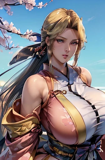 ((woman,(huge breasts:1.8), very red lips,huge breastsを強調,big ass,thin waist,long legs,Are standing,greenish blue eyes))
8K(((((anime style face,(anime style faceの描写しっかり))8K(((break,break顔,handsome face,A dashing face,There are cherry blossoms,The wind is blowing)))
8K(((Clear body lines,Tight-fitting clothing,Clothes that show off your bust,胸のラインがはっきりTight-fitting clothing)))
8K(((japanese costume,kimono,european style costume,Tight fitting clothes,Clothes that fit tightly to the body,Clothes that show off your body lines)))
(1 girl:1.2), alone, Hime cut,伝統的なjapanese costume, soft smile