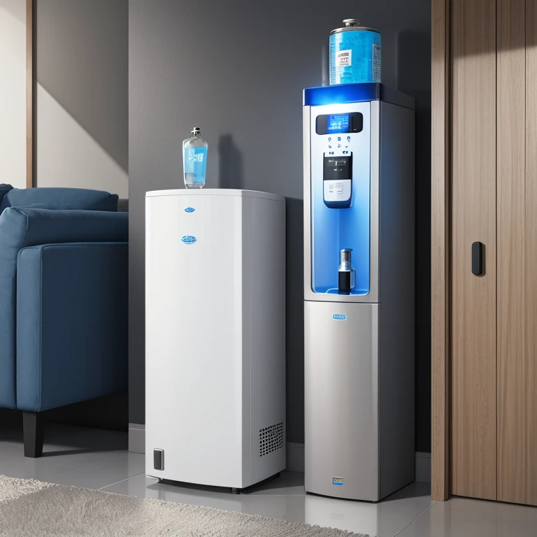 Water dispenser with heater, cooler, and filter