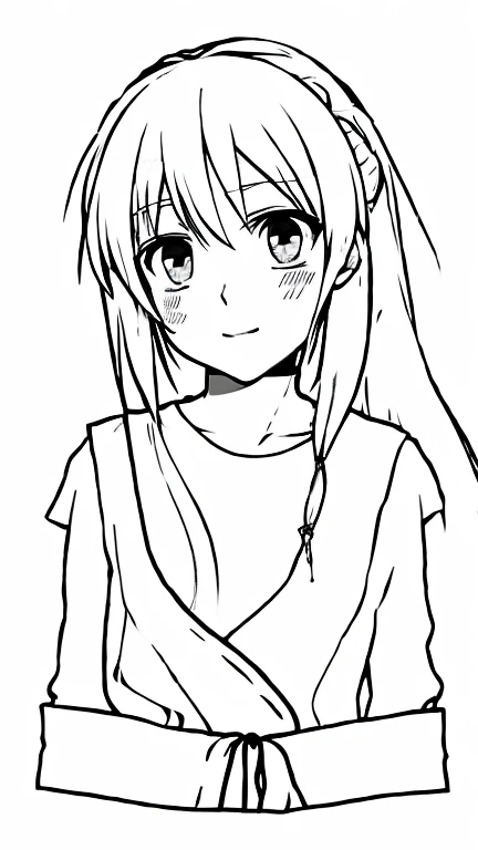 Anime line art