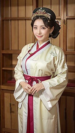 NSFW,perfect face,Three Kingdoms,Mrs. Mi,battle of nagasaka,Beautiful costumes with traditional designs,dirty with dust and mud,Clothes are ripped off and naked,はぎ取られた衣裳の上に裸のMrs. Miがたちつくしている,Mrs. Miは薄暗い粗末な納屋の中にいる、She looks blank due to the shock of being raped.,after being raped,big 、big areola、full nude、Pubic hair bladder,full_body,White, cloudy semen is overflowing from the female genitalia.、