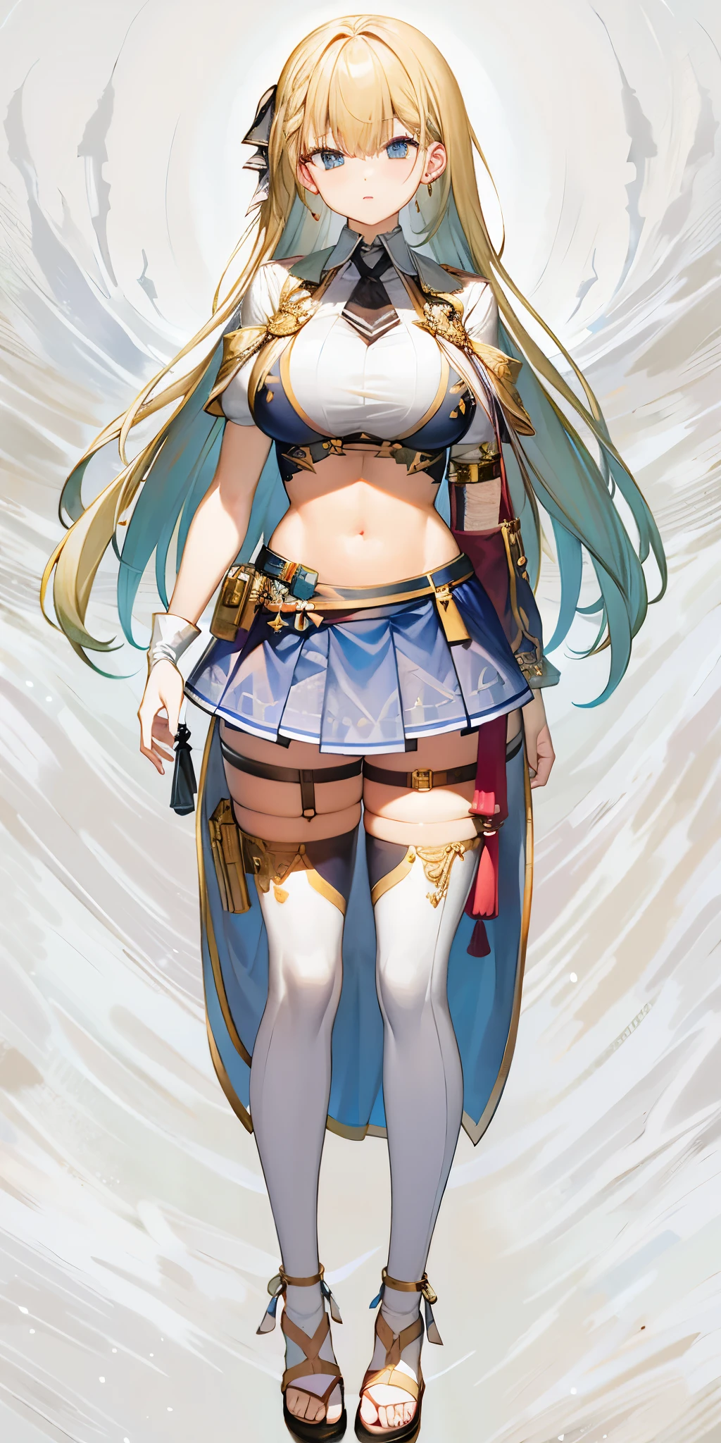 girl,Big breasts,long hair,,slit