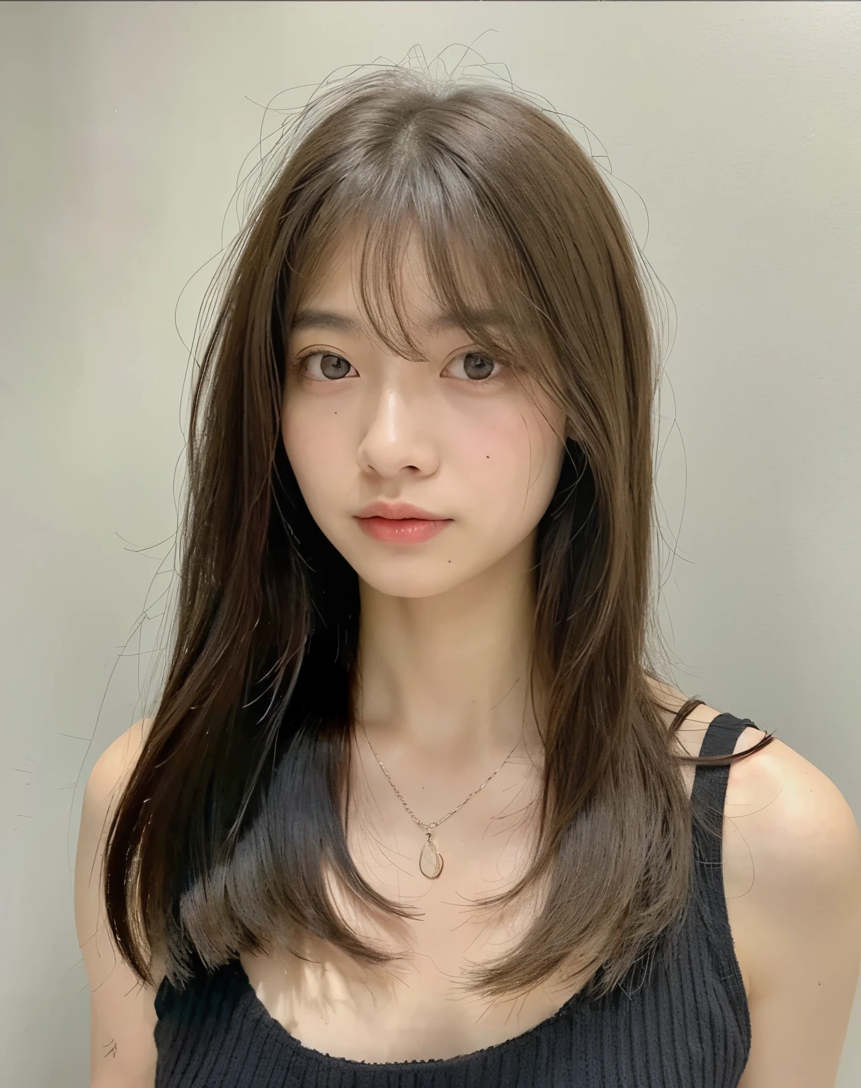 natural hair、detailed hair