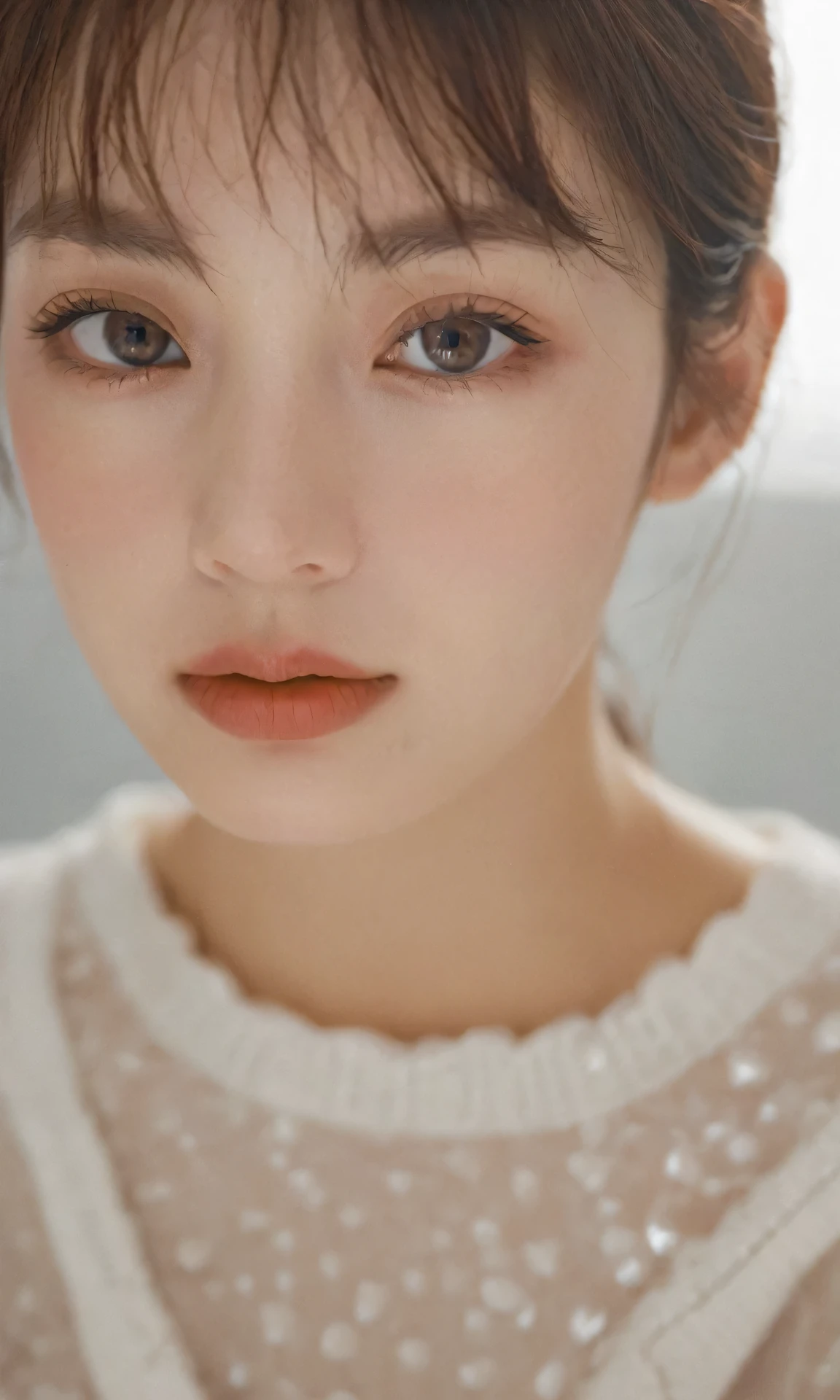 xxmixgirl, analog style, eye focus, highest quality, (highly detailed skin), photo of a exquisitely beautiful pale skin, 21yo, perfect face, alluring eyes, (seductive makeup: 1.3), skin pores, (bokeh:1.2), sharp focus, dappled lighting, (backlighting), film grain, (highly detailed, intricately detailed), 8k, HDR, front view, studio light, Ultra-detailed face, Detailed eyes, (Double eyelid: 1.4), alice toggle, brown eye, (commercial: 1.4), 1girl wet tshirt water drops, (splash detailed)